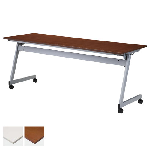 フォールディングテーブル 会議用テーブル 幕板なし 幅1800×奥行600×高さ720mm NTZ-1860