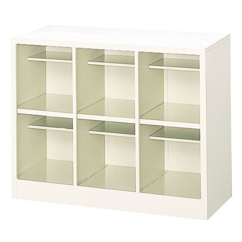 シューズロッカー 6人用 下駄箱 シューズボックス 3列2段 幅758×奥行