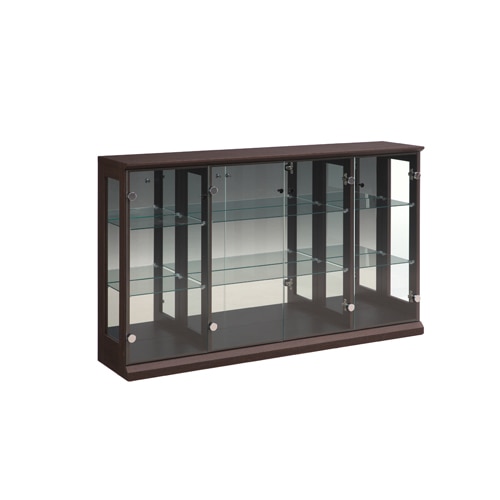 コレクションラック LEDライト 照明付き コレクションケース ガラス