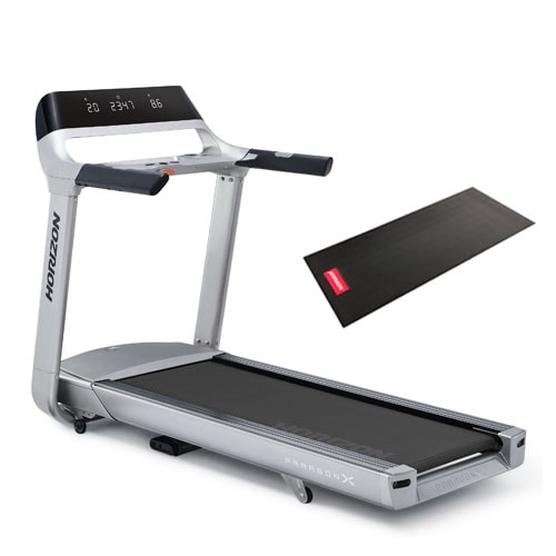 トレッドミル ジョンソンヘルステック マット付き MAX20km/h 傾斜 15