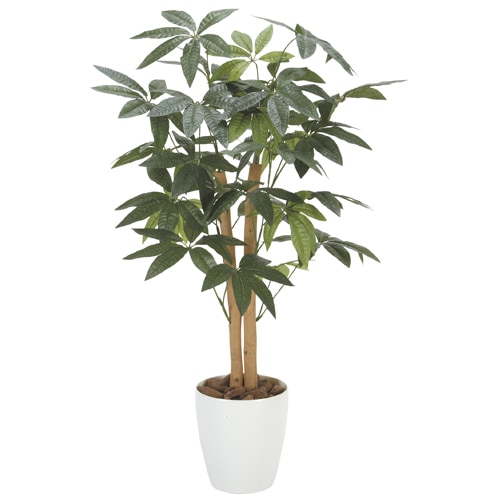 パキラ 観葉植物 造花 鉢植え プラント C4008-200（商品番号：wc4008