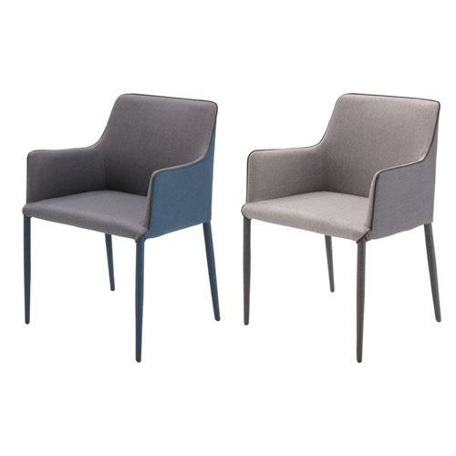 ダイニングチェア カフェチェア リビングチェア 布張り TDC-984