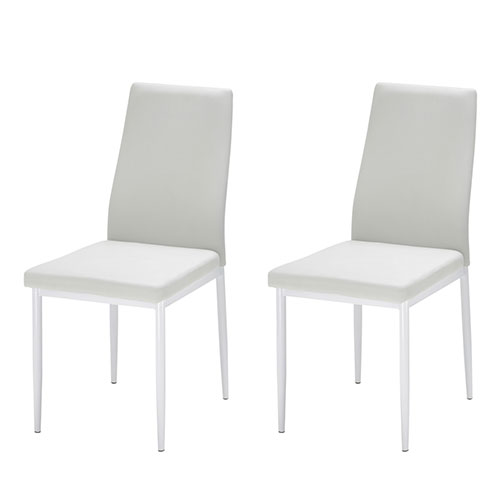 ダイニングチェア 2脚セット カフェチェア リビングチェア 合成皮革 TDC-977S