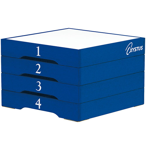 ジャンプ台 ボックスジャンプ プライオボックス 4段 幅60×奥行60×高さ