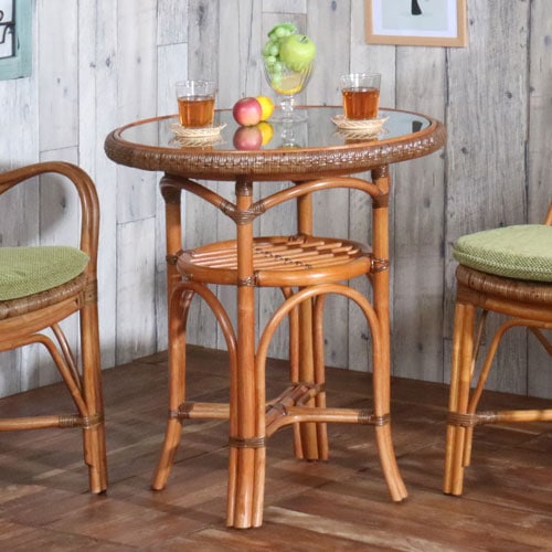 レア❣️ラタン テーブル ダイニングテーブル カウンター レア❣️ラタン テーブル ダイニングテーブル カウンター