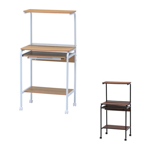 パソコンデスク 幅600×奥行480×高さ1220mm パソコンラック PCデスク