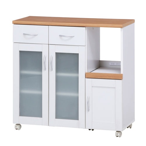 キッチンカウンター 幅1200×奥行410×高さ890mm キッチンラック レンジ