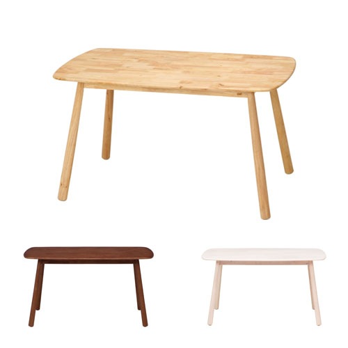 ダイニングテーブル 幅1350×奥行800×高さ720mm 食事用テーブル 家庭用テーブル 3860T