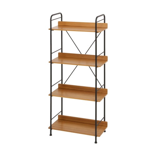 オープンラック 4段 幅600×奥行280×高さ1050mm オープンシェルフ 収納