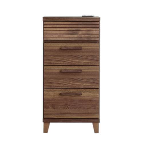 ミニチェスト 2個セット 3段 幅340×奥行250×高さ250mm 木製収納ケース