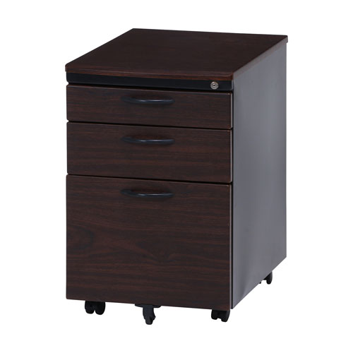 サイドワゴン 3段 幅400×奥行570×高さ615mm デスクワゴン 脇机 L-05