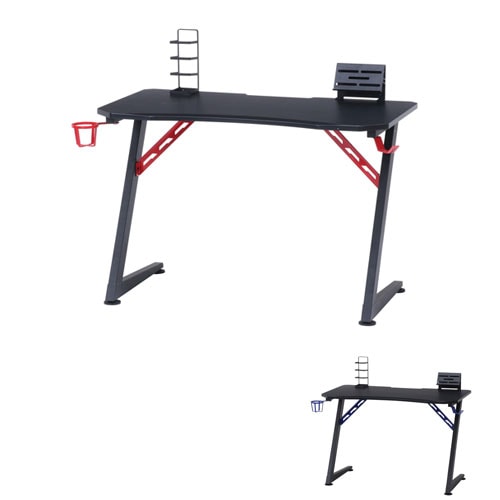 ゲーミングデスク 幅1050×奥行600×高さ700mm パソコンデスク フリーデスク BE-1952