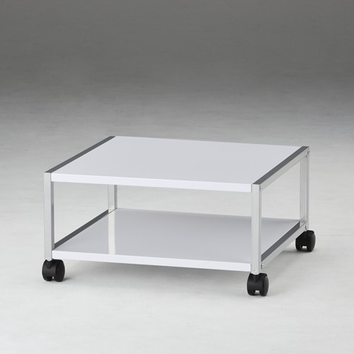 プリンターラック ロータイプ 幅55×奥行51×高さ28cm プリンター台 プリンターワゴン 12-002MH