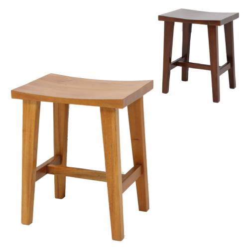 スツール 木製 幅37×奥行27×高さ45cm ベンチスツール 木製スツール 61920-61922