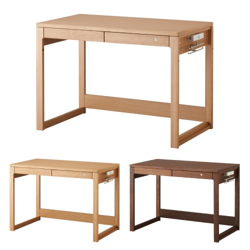 学習机 幅900×奥行600×高さ730mm 木製 学習デスク ワークデスク BDD-1