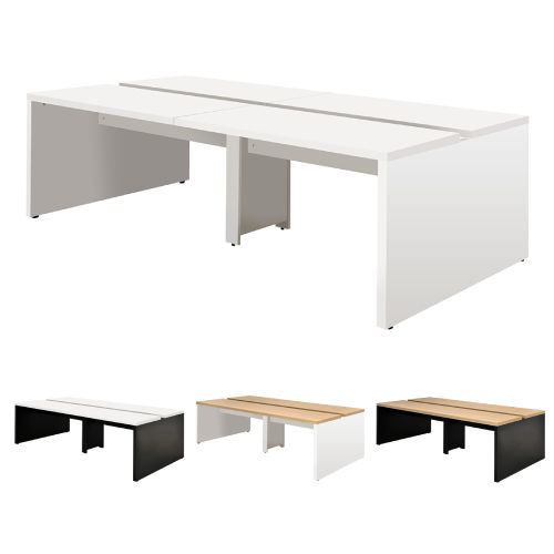 オフィスデスク フリーアドレス用 幅2400×奥行1200×高さ720mm パソコンデスク ワークデスク RFTFT2-2412