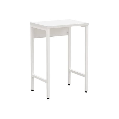 荷物置き台 幅400×奥行300×高さ600mm ホワイト サイドテーブル カバン置き HCBT-0403