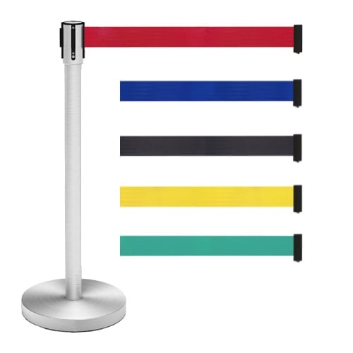 ベルトパーテーション 2m スタンダード 2本セット ガイドポール BPF2