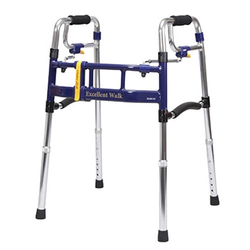 ここだけ！！まだまだ使用可能！歩行器 MCW 歩行補助機 即発送です！！！！ 歩行器 Hタイプ キャスター付き 幅61～70×奥行60～63×高さ79～88cm