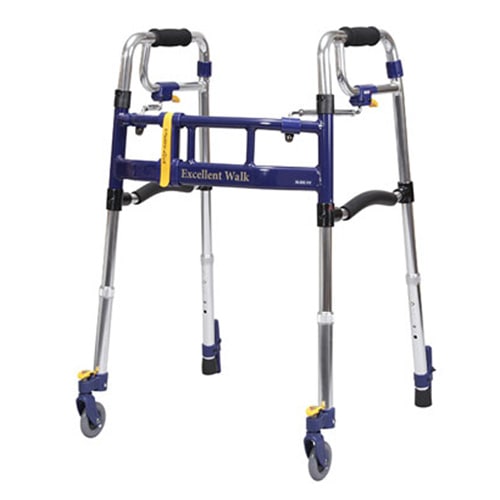 歩行器 Hタイプ キャスター付き 幅61～70×奥行60～63×高さ79～88cm