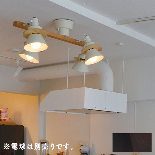 シーリングライト 4灯 ライト 電気 LC10966（商品番号：4