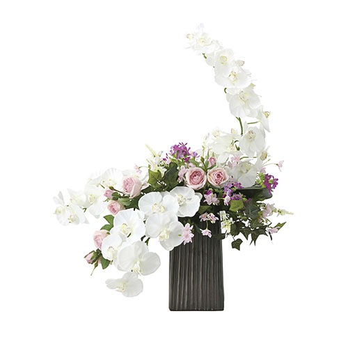 アレンジメント 光の楽園 73cm 造花 アートフラワー 2053A240-81（商品