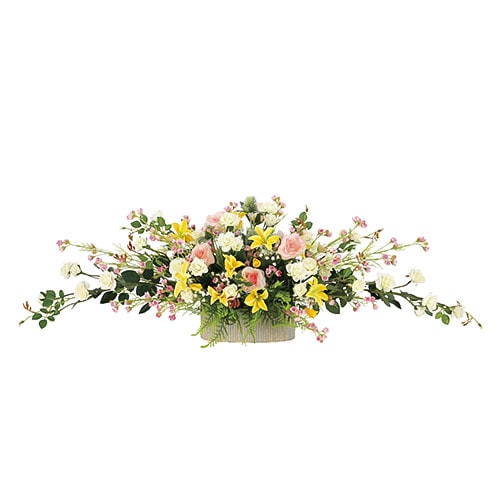 アレンジメント 光の楽園 30cm 造花 アートフラワー 2275A180-83