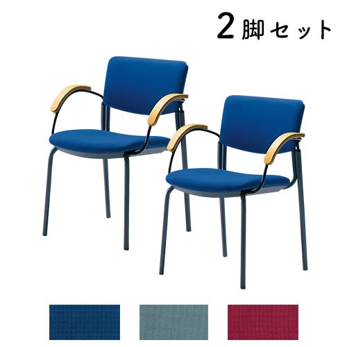 折りたたみチェア 1脚 布張り オフィスチェア ミーティングチェア TK77