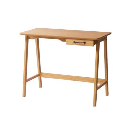 ワークデスク 幅900×奥行450×高さ700mm シンプルデスク 引き出し付き