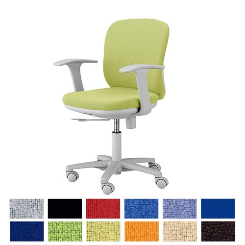 デスク・チェア・キャビネットセット ホワイト　ストロングブルー系 デスク・チェア・キャビネットセット ホワイト ストロングブルー系