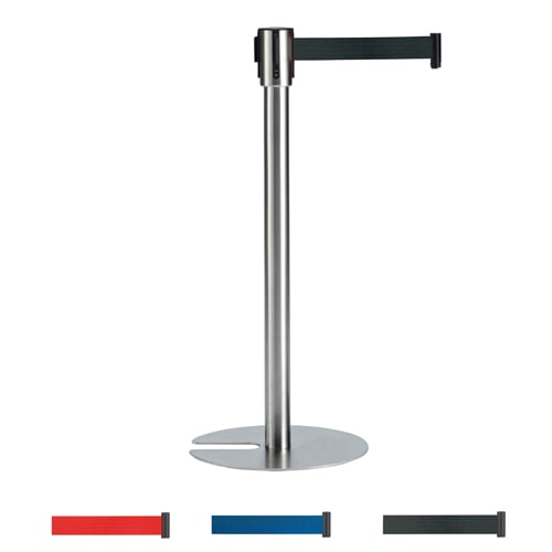 長身ドール用パーテーション ベルトパーテーション 直径350×高さ906mm ベルト長さ2m ポール