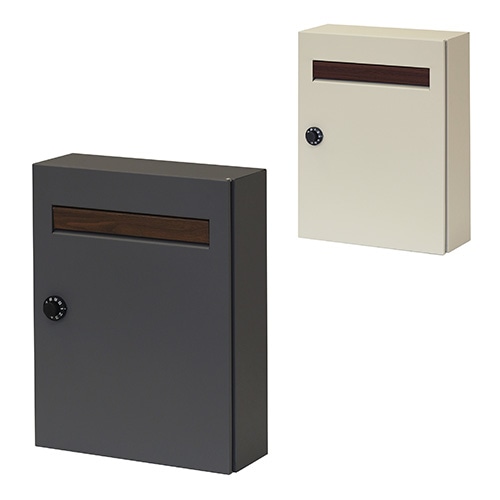 ポスト 木目 幅32.5×奥行14.5×高さ42.5cm 郵便ポスト 郵便受け WM-015-016