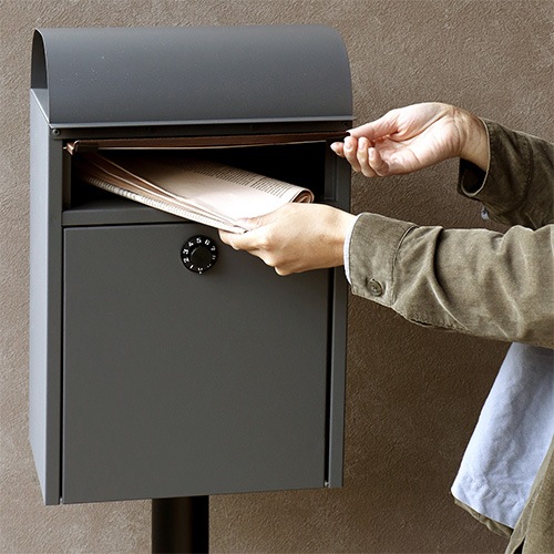 郵便ポスト等 29点セット 郵便ポスト 大佐 ステンレス製ポスト SP-16 戸建用 南京錠使用可能の