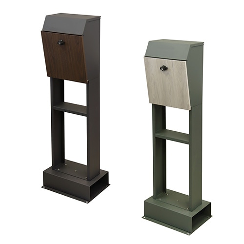 スタンドポスト 幅36×奥行28×高さ115cm ポスト 郵便ポスト 郵便受け