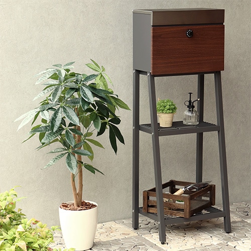 スタンドポスト 幅40×奥行30×高さ110cm ポスト 郵便ポスト 郵便受け