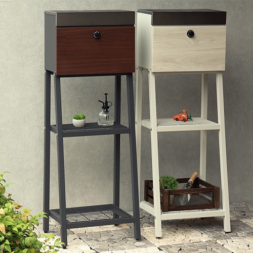 スタンドポスト 幅40×奥行30×高さ110cm ポスト 郵便ポスト 郵便受け SDM-049-050