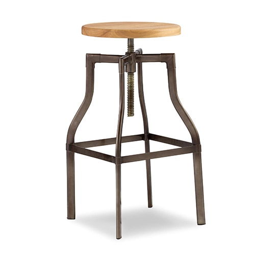 ラタンチェア 高座椅子 回転椅子 籐編み ハイバック 01-J447-80（商品