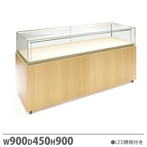 カウンター W900×D460×H950mm 鍵付き 棚付タイプ ハイカウンター