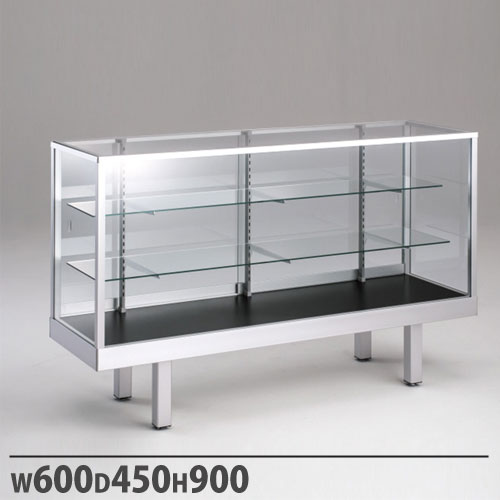 ショーケース ファミリア2 平ケース 幅900×奥行450×高さ900mm プッシュ