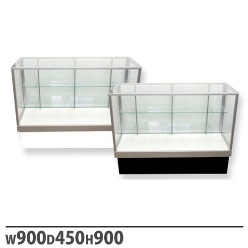 アクリルケース 卓上タイプ 幅900×奥行900×高さ500mm プッシュ錠付き