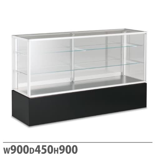 ガラスコレクションケース 4段 ワイド ディスプレイケース ショー