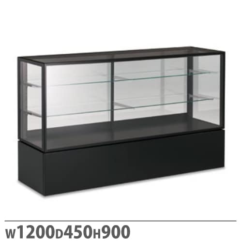 ショーケース ルミグラス 平ケース 引戸 幅900×奥行450mm LMMF09C09P