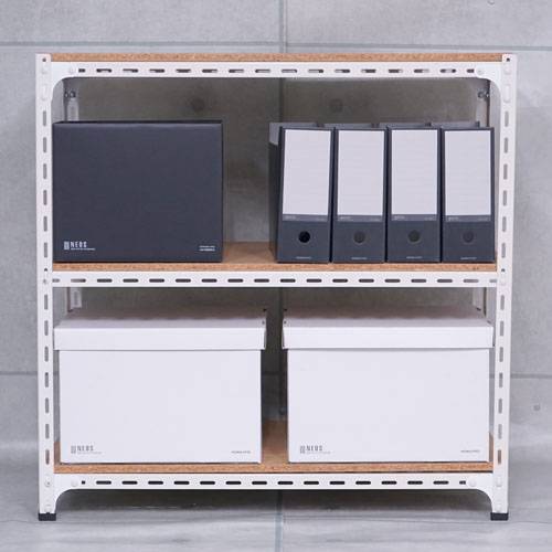 スチールラック 幅120×奥行30×高さ75cm 3段 70kg/段 アングル棚 ANGLE