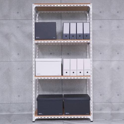 スチールラック 幅45×奥行45×高さ180cm 4段 70kg/段 アングル棚 ANGLE