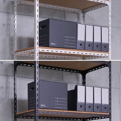 スチールラック 幅45×奥行45×高さ180cm 4段 70kg/段 アングル棚 ANGLE