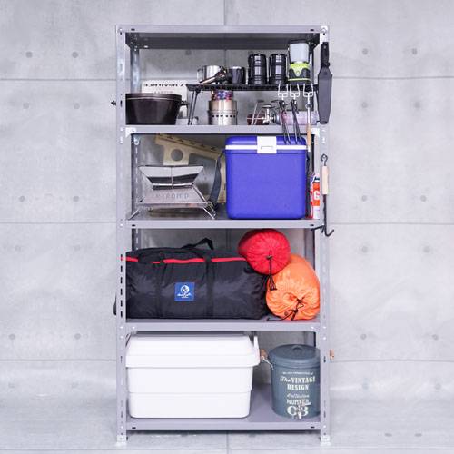 スチールラック 幅180×奥行45×高さ180cm 5段 150kg/段 物品棚 RR-4