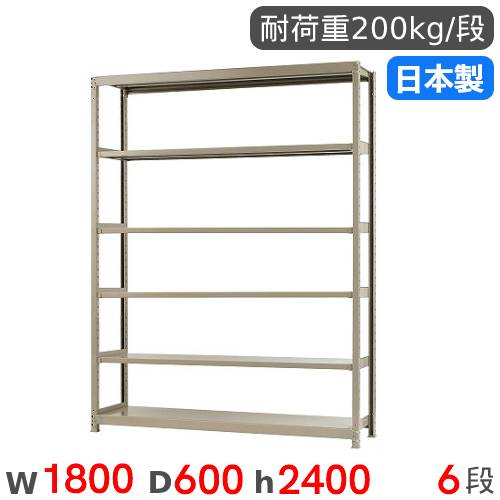 スチールラック 幅180×奥行45×高さ180cm 5段 150kg/段 物品棚 RR-4