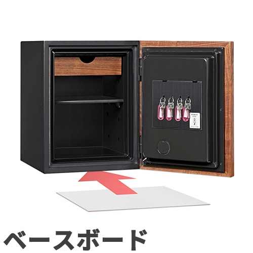 ベースボード ポリカーボネート 金庫用 セーフティボックス用 セキュリティーボックス用 V-P