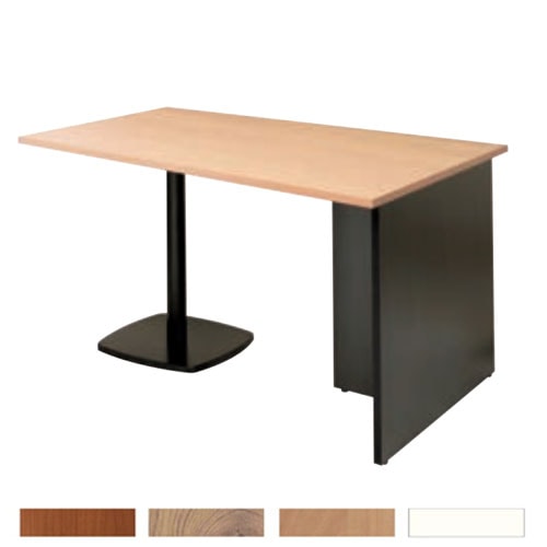 ミーティングテーブル 幅1200×奥行900×高さ720mm 抗ウイルス加工 抗菌加工 打合せ用テーブル ASO-DT1290B