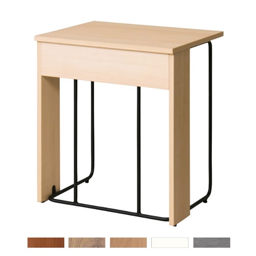 ワークデスク 幅600×奥行500×高さ720mm 抗ウイルス加工 抗菌加工 作業